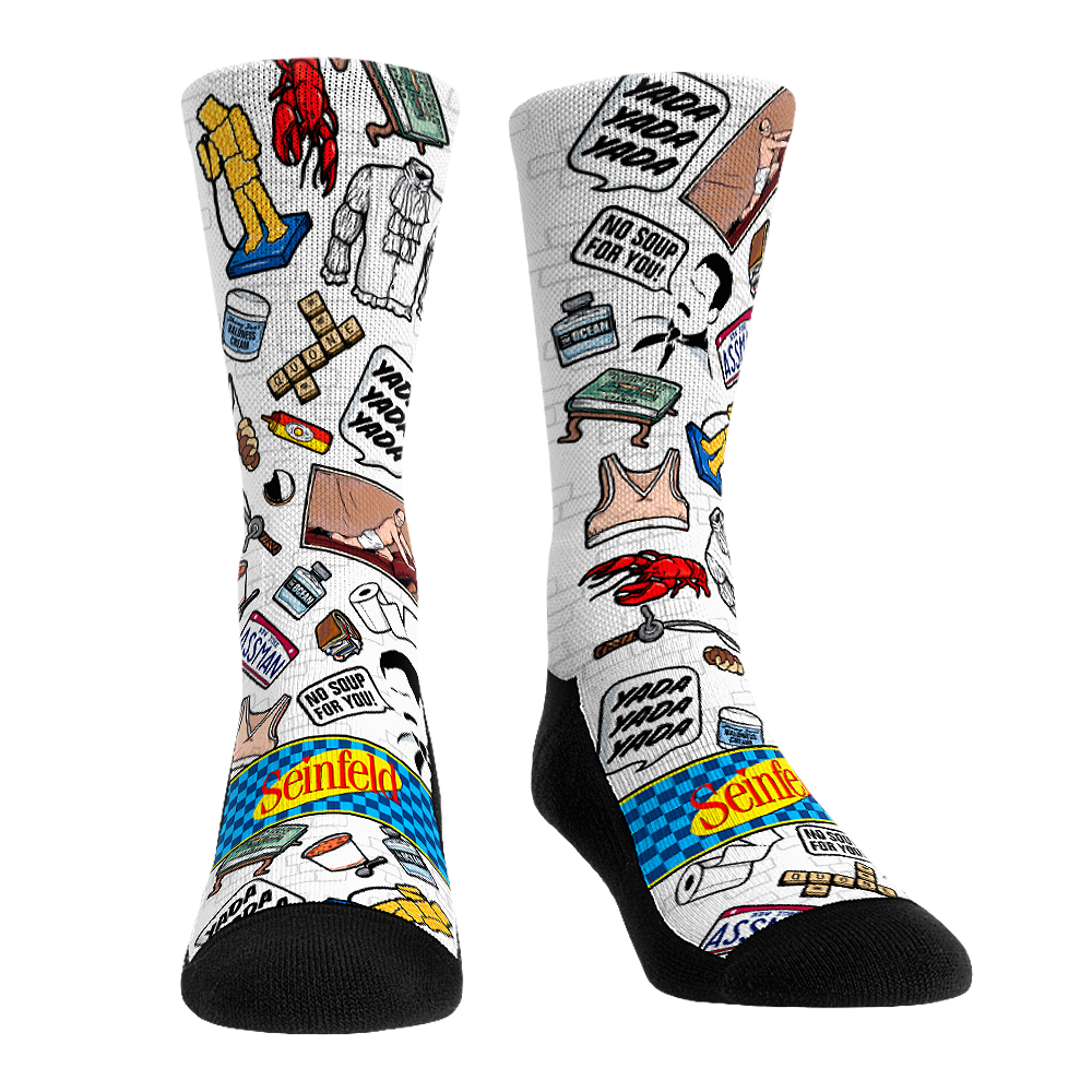 Seinfeld - Icons All-Over Crew Socks