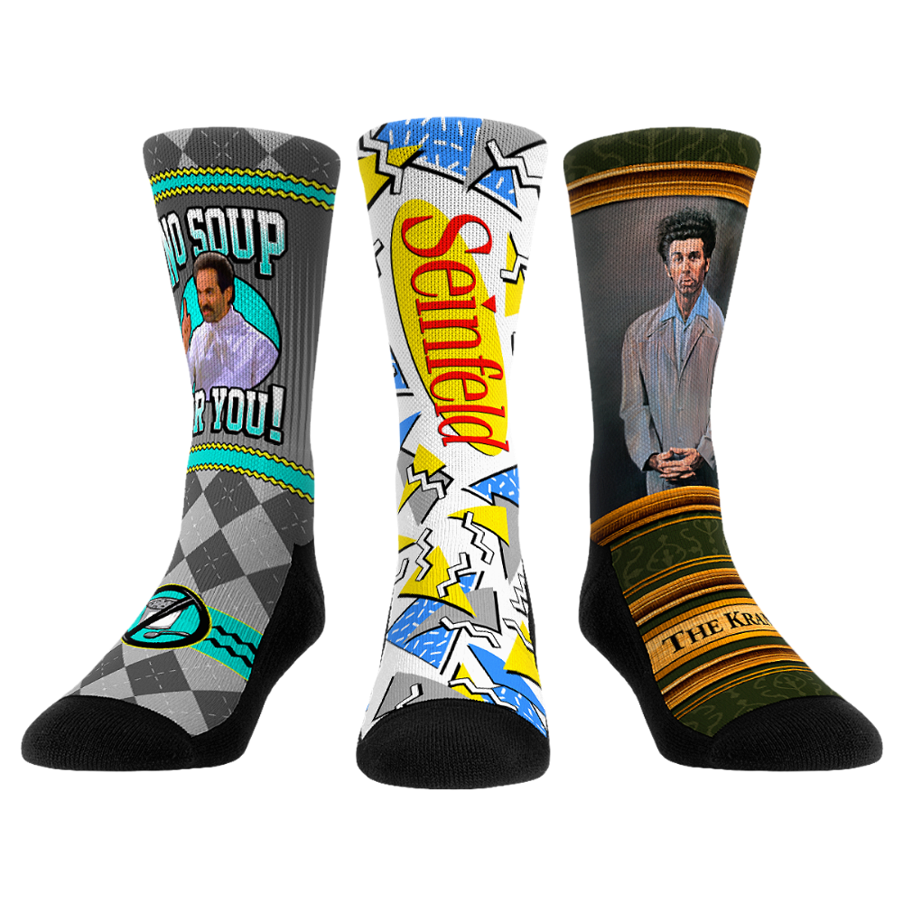 Seinfeld - 3-Pack Crew Socks