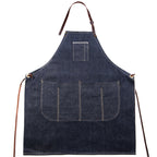 WONDERWALL ‘La Sélection Joyce’ THE SELVEDGE APRON WITH REMOVABLE LEATHER