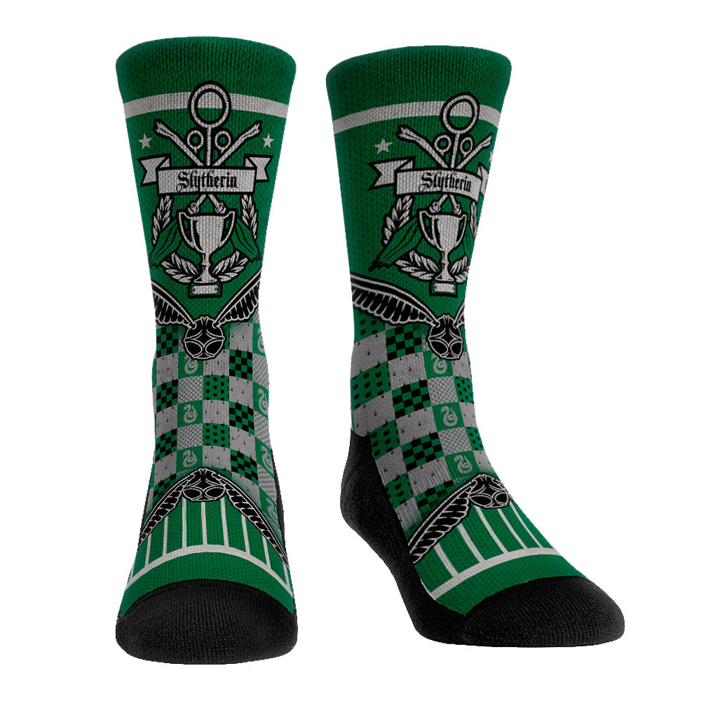 Harry Potter - Slytherin - Quidditch Cup Banner Crew Socks