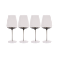 Smoke Stem White Wine Glasses