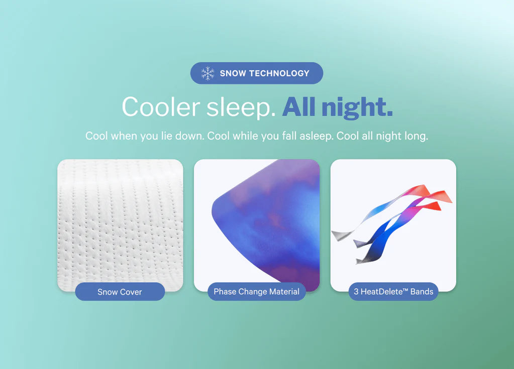 Snow Cooling Hybrid Mattress