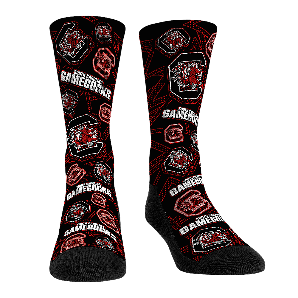 South Carolina Gamecocks - Microdot All-Over Crew Socks