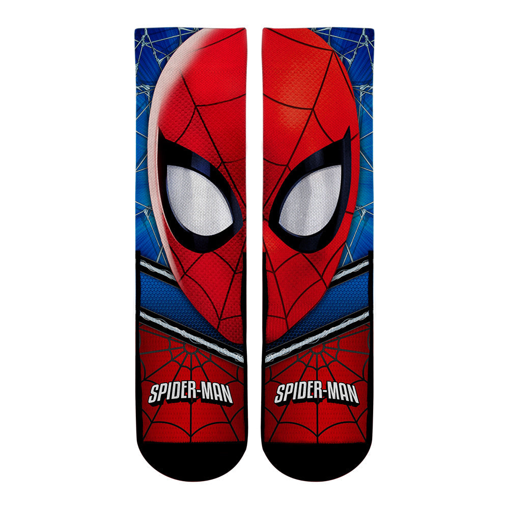 Spider-Man - Split Face Crew Socks