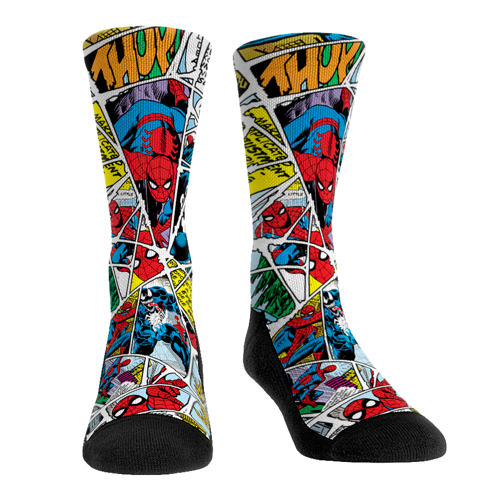 Marvel - Spider-Man - Webbed Out Crew Socks