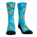 SpongeBob SquarePants - Classic Blue Icons Crew Socks