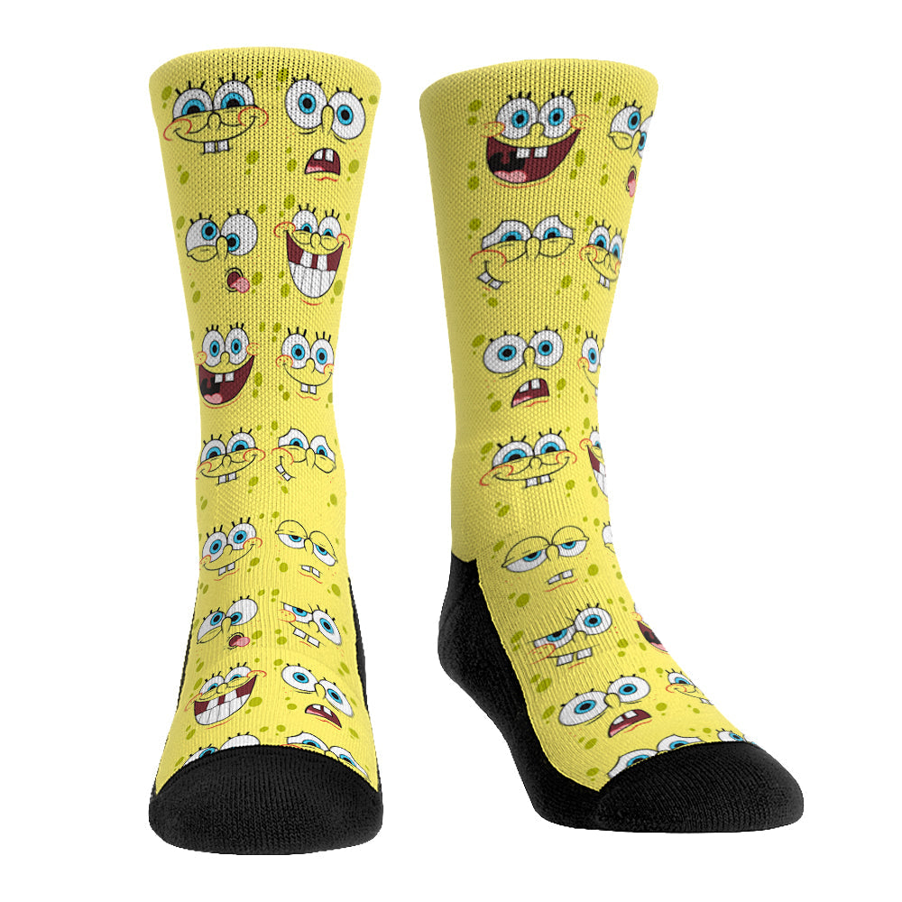 SpongeBob SquarePants - Face All-Over Crew Socks