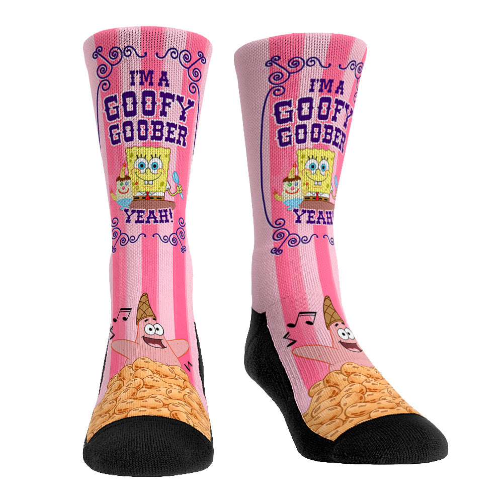 SpongeBob SquarePants - Goofy Goober Crew Socks