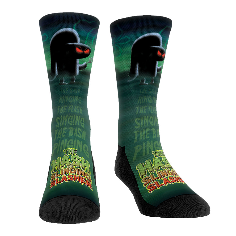 SpongeBob SquarePants - The Hash Slinging Slasher Crew Socks