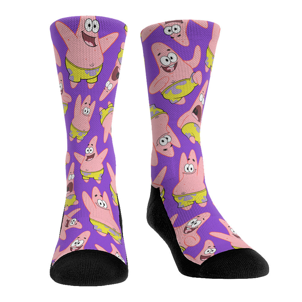 Patrick Star - Character All-Over Print Crew Socks