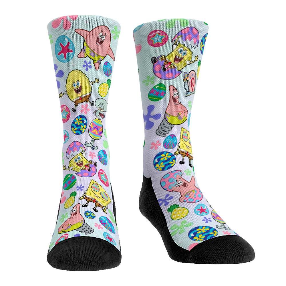 SpongeBob SquarePants - Easter All-Over Crew Socks