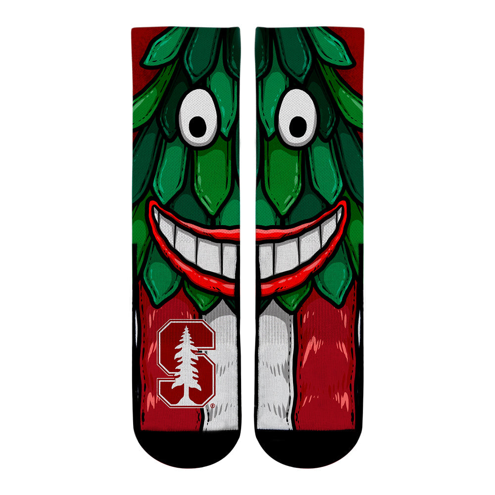 Stanford Cardinal - Mascot Crew Socks