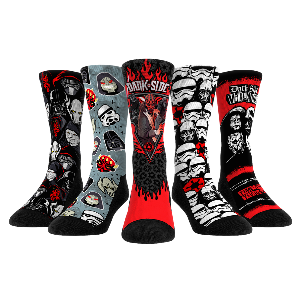 Star Wars - Dark Side - 5-Pack Crew Socks