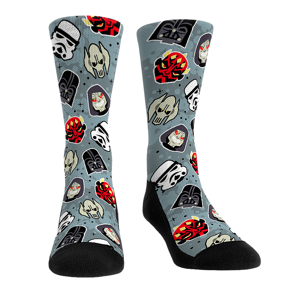 Star Wars - Dark Side - Chibi All-Over Crew Socks