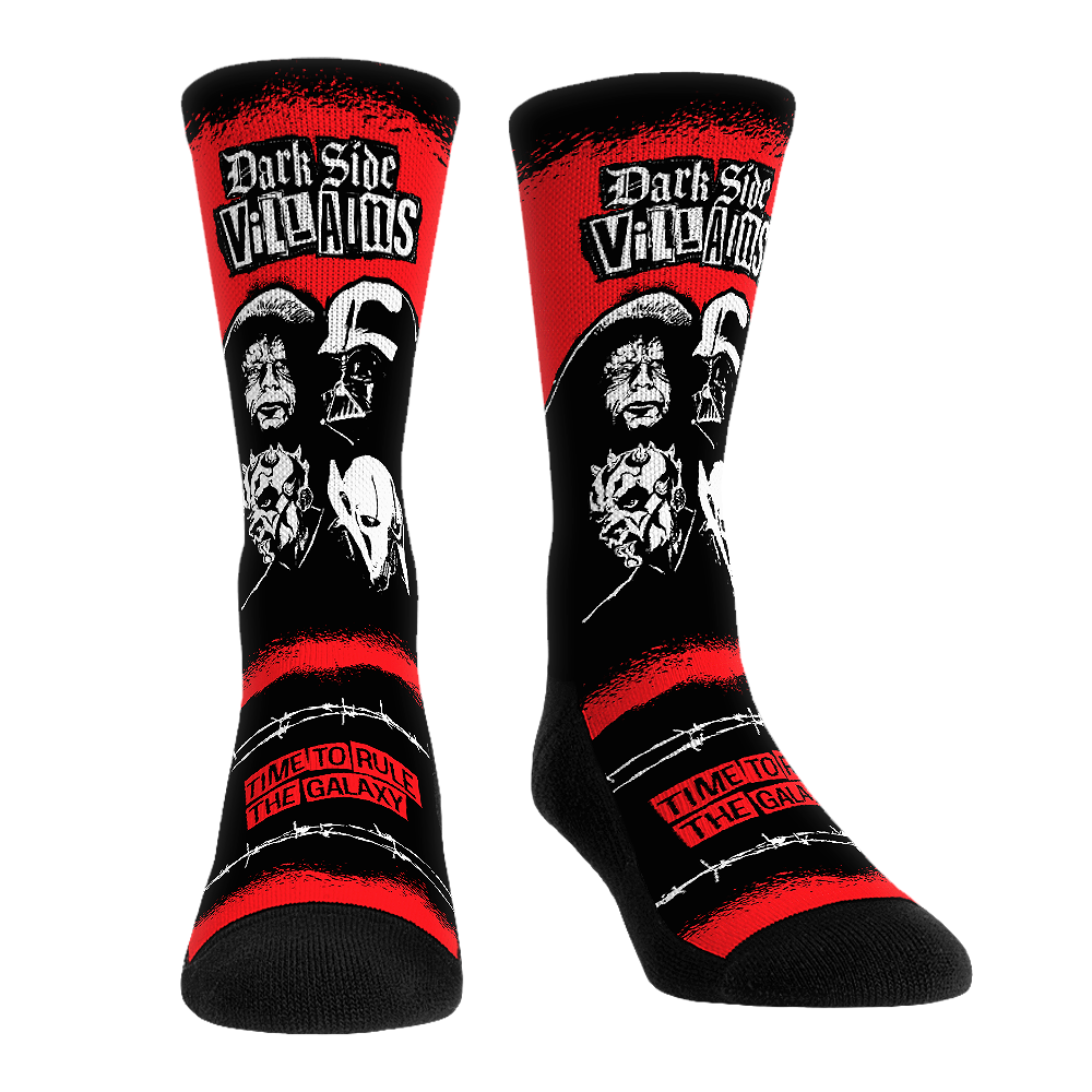 Star Wars - Dark Side Villains Crew Socks