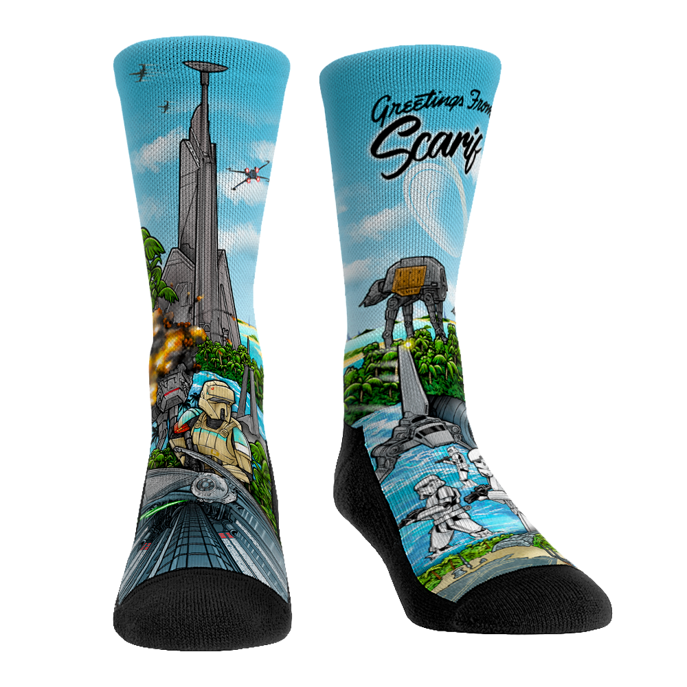 Star Wars - Greetings from Scarif Crew Socks