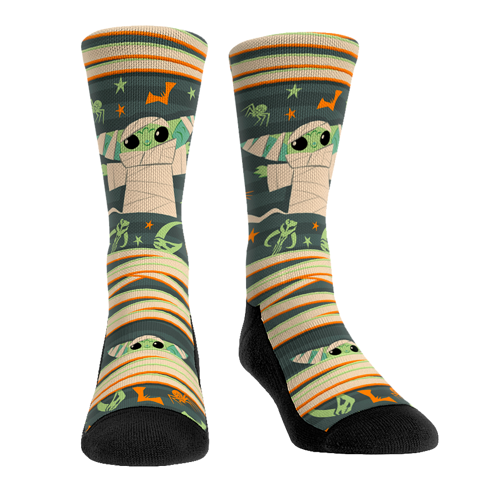 Star Wars Grogu Mummy Crew Socks