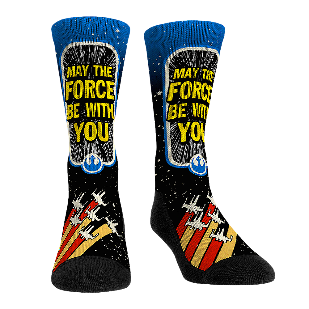 Star Wars - May the Force Be with You Crew Socks