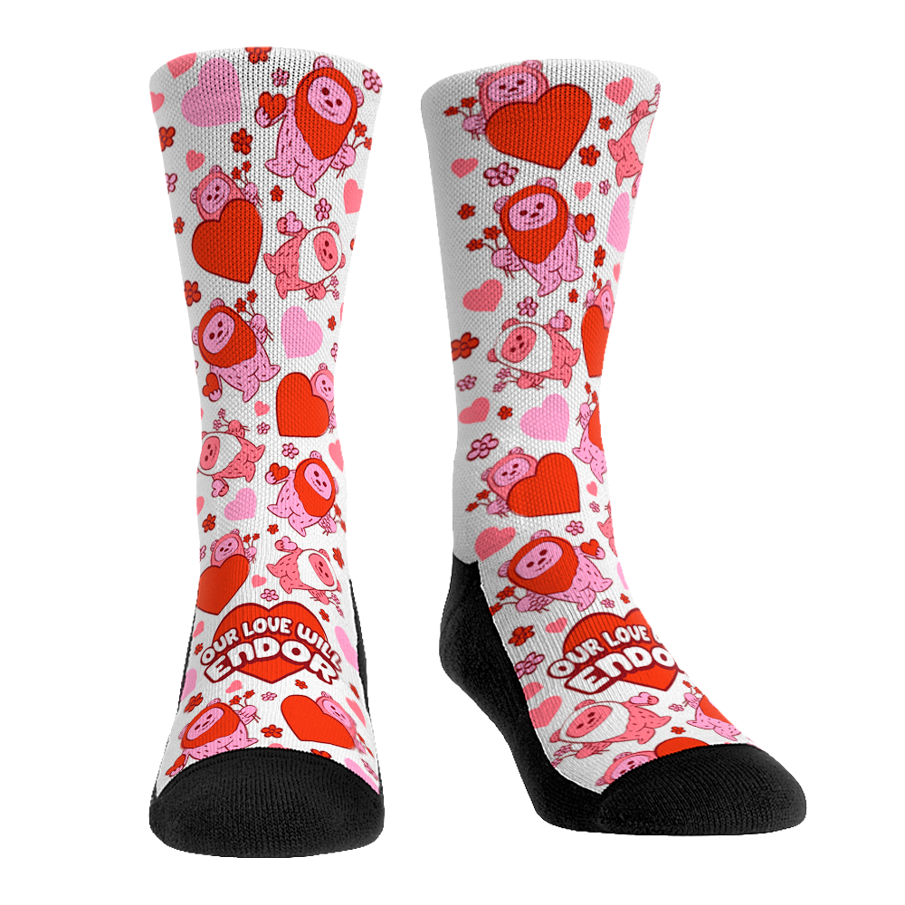 Star Wars - Our Love Will Endor Crew Socks