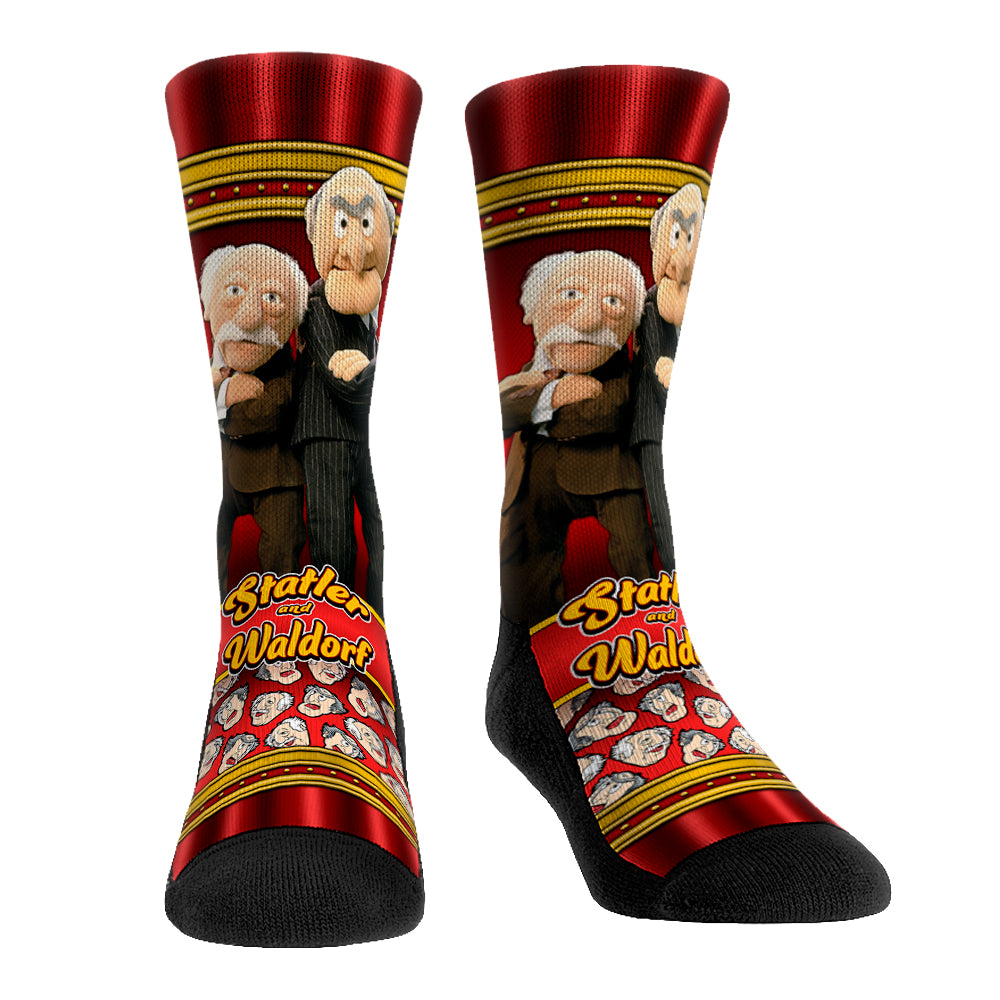 The Muppets Statler and Waldorf - Showtime Crew Socks