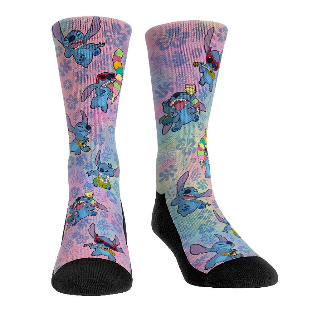 Lilo & Stitch - Tie Dye Crew Socks