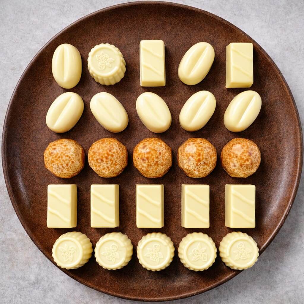 Andy Anand Sugar - Free Belgian White Chocolate Truffles & Pralines, 25 pc, 10.5 oz – Stevia Sweetened, Keto & Diabetic - Friendly Gift Box