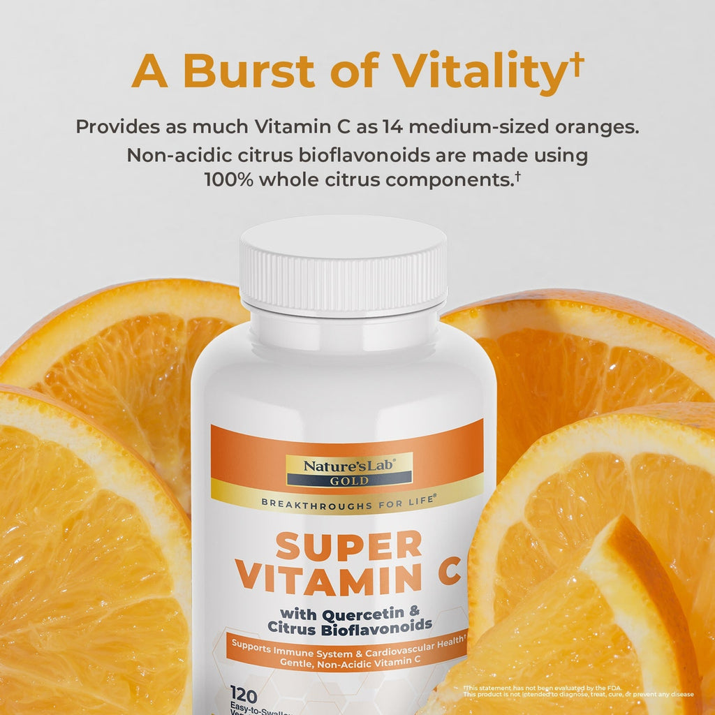 Gold Super Vitamin C 1000 mg - 120 Capsules