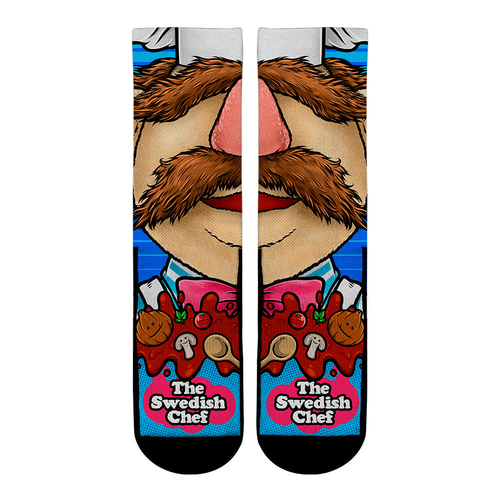 The Swedish Chef - Split Face Crew Socks