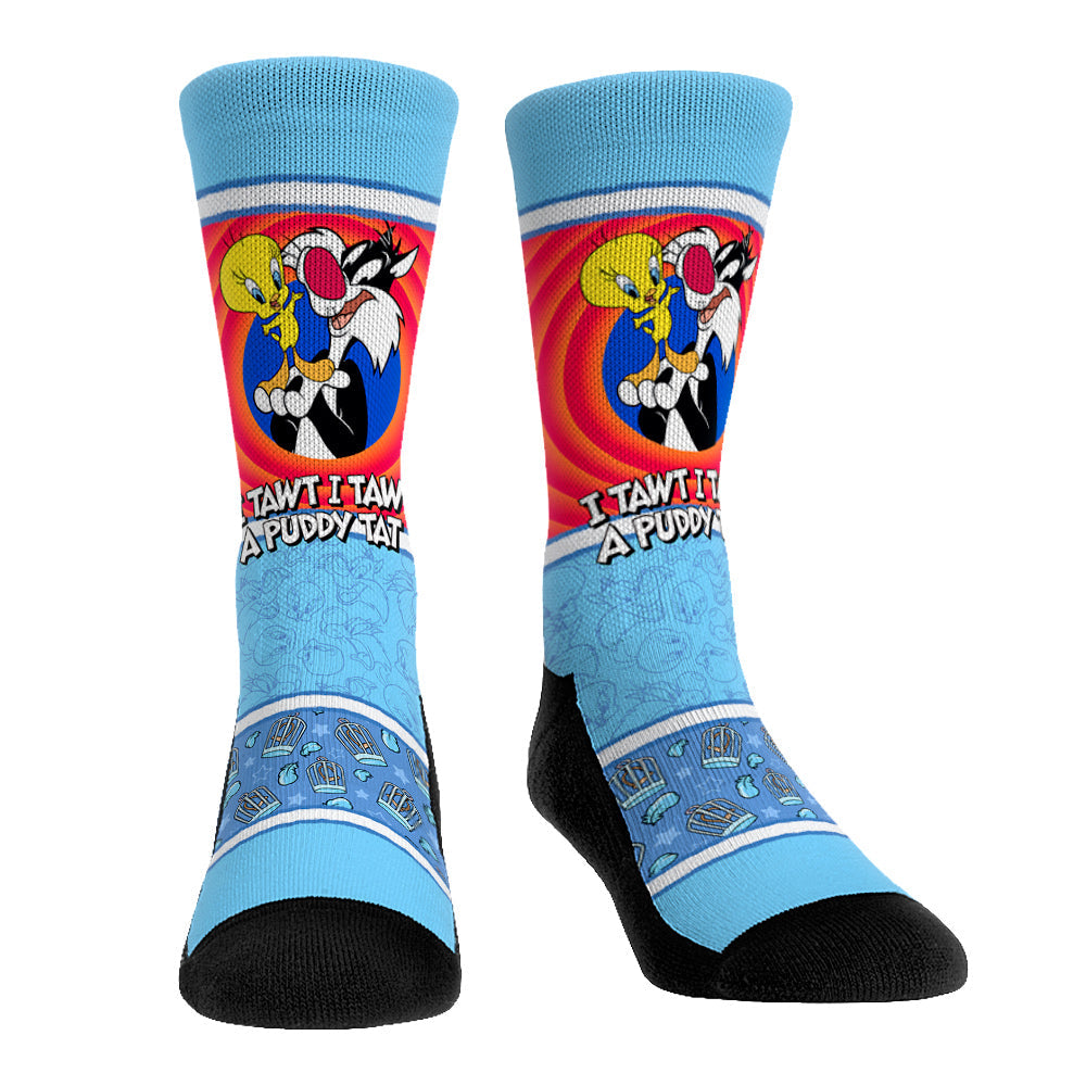 Sylvester & Tweety - Showtime Crew Socks