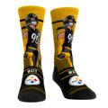 T.J. Watt - Pittsburgh Steelers - Big Shot Crew Socks