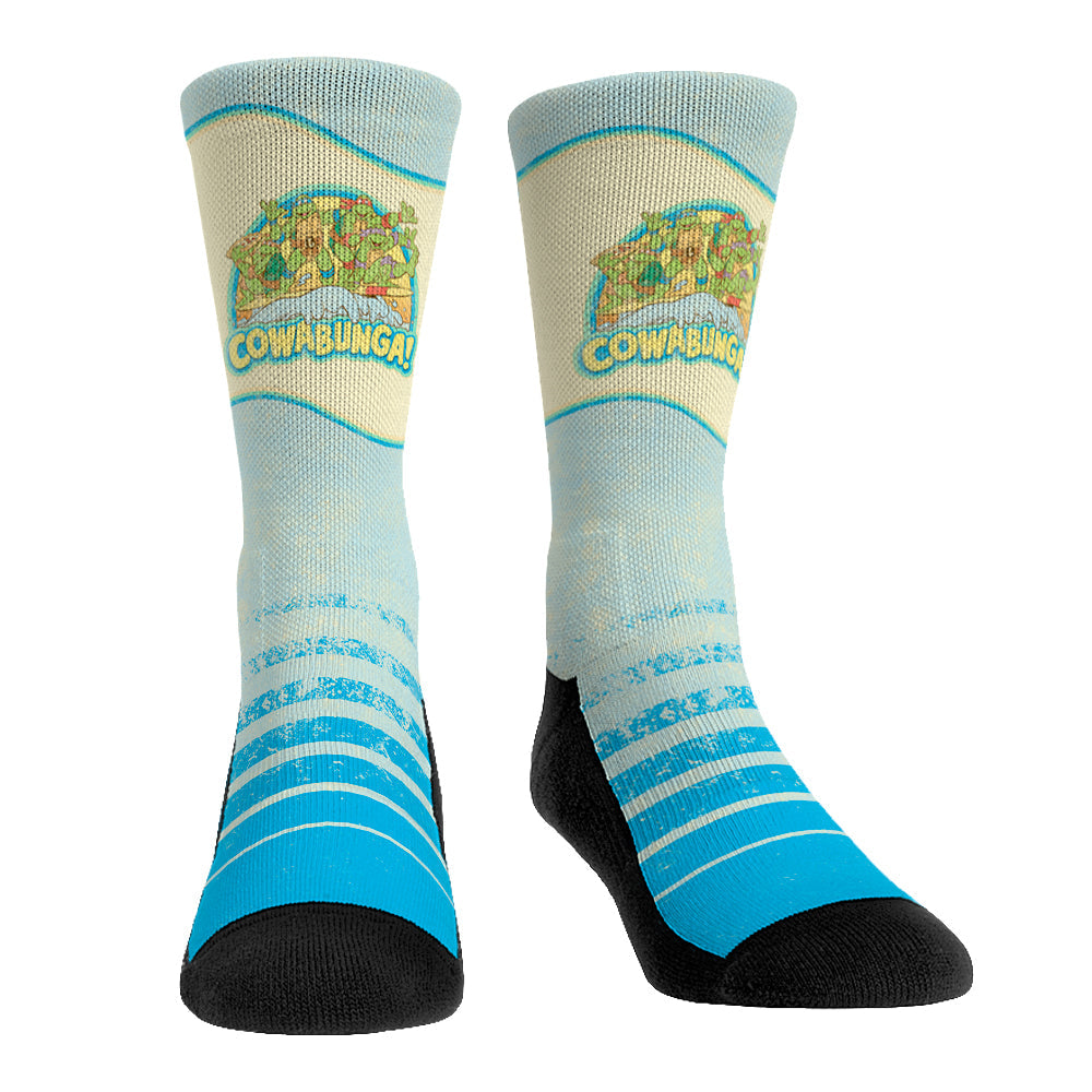 Teenage Mutant Ninja Turtles - Cali Cowabunga Crew Socks