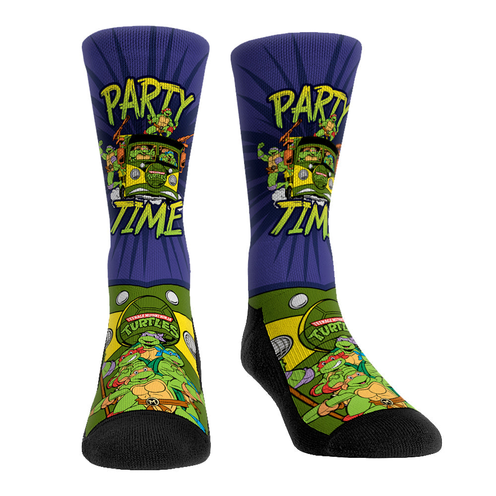 Teenage Mutant Ninja Turtles - Party Time Crew Socks