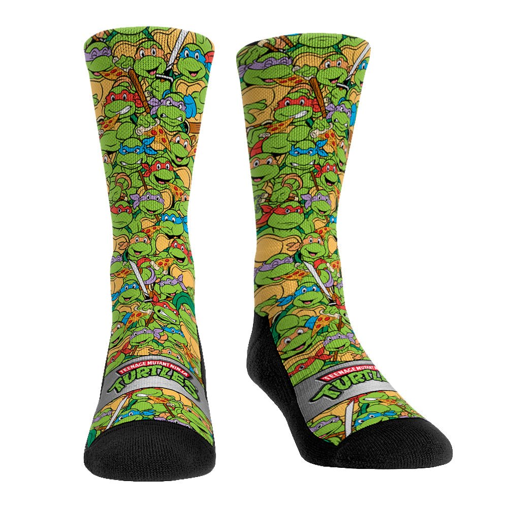 Teenage Mutant Ninja Turtles - Stacked Characters Crew Socks