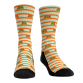 Teenage Mutant Ninja Turtles - Michelangelo - Peek-A-Boo Stripes Crew Socks