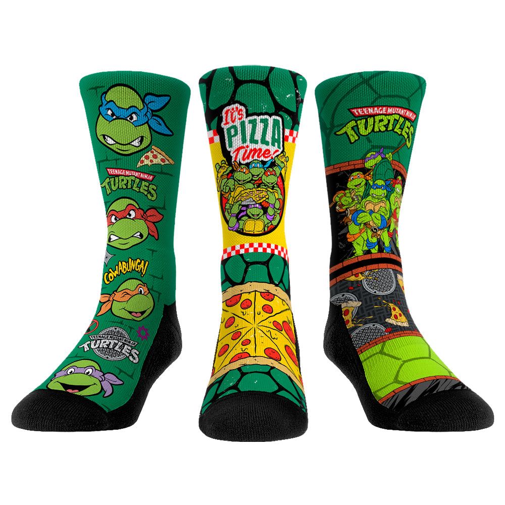 Teenage Mutant Ninja Turtles Crew Socks - 3-Pack
