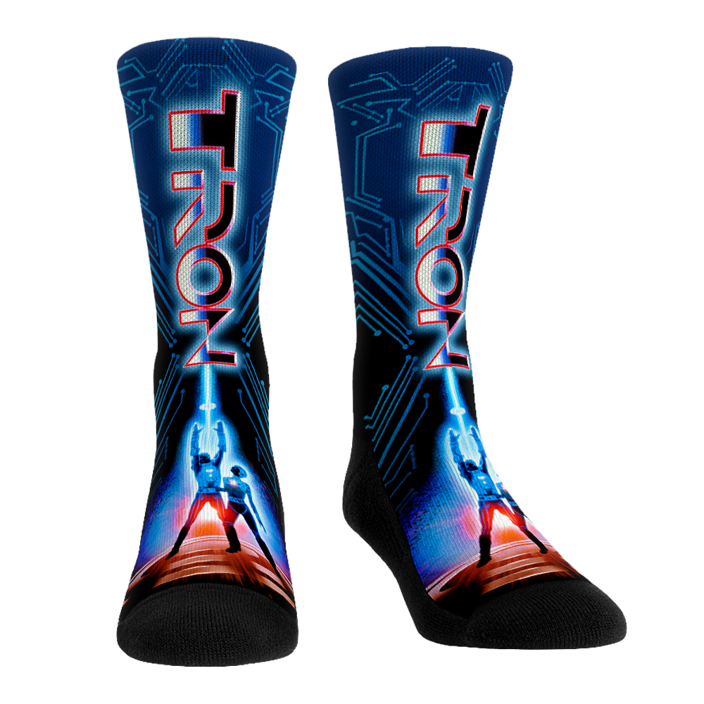 Tron - Title Sequence Crew Socks