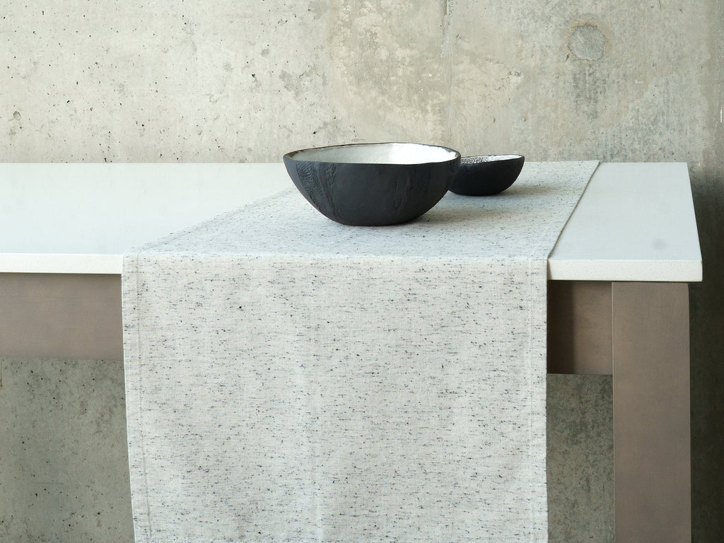 WONDERWALL ‘Maison Élégance’ Cookies and Cream Table Runner, 55 Inches