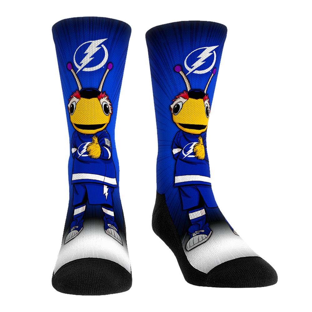 Tampa Bay Lightning - Mascot Pump Up! Crew Socks
