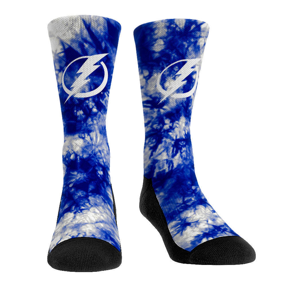 Tampa Bay Lightning - Team Tie Dye Crew Socks