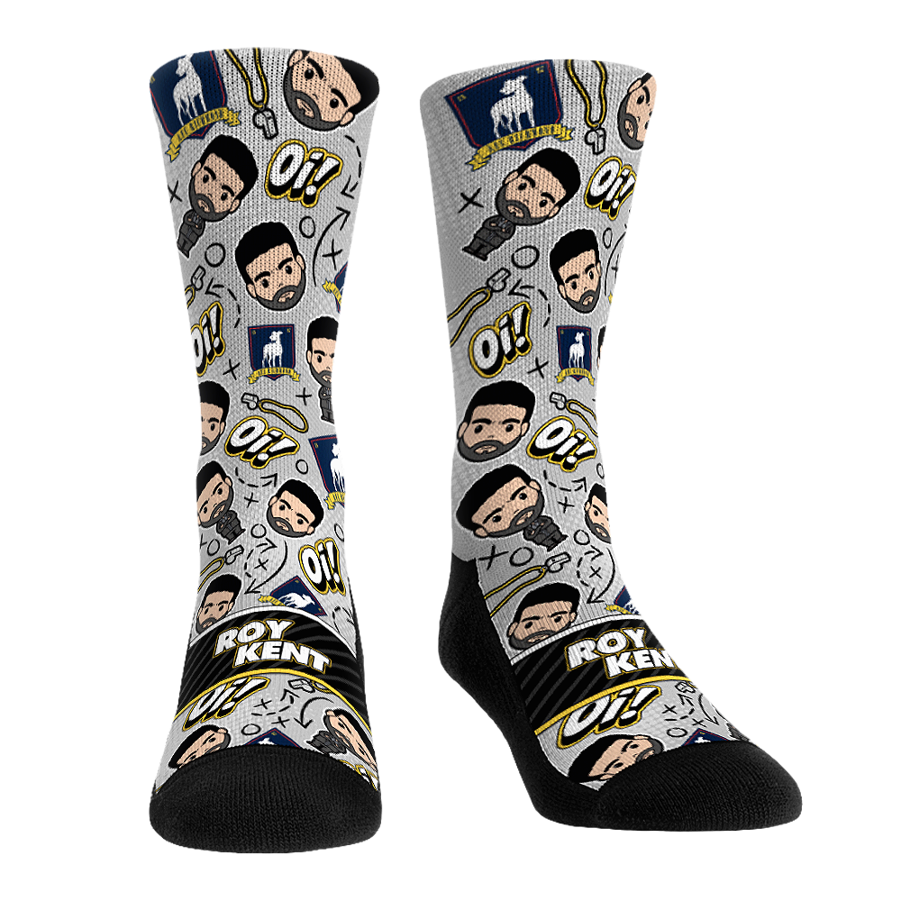 Ted Lasso - Roy Kent - Chibi All-Over Crew Socks