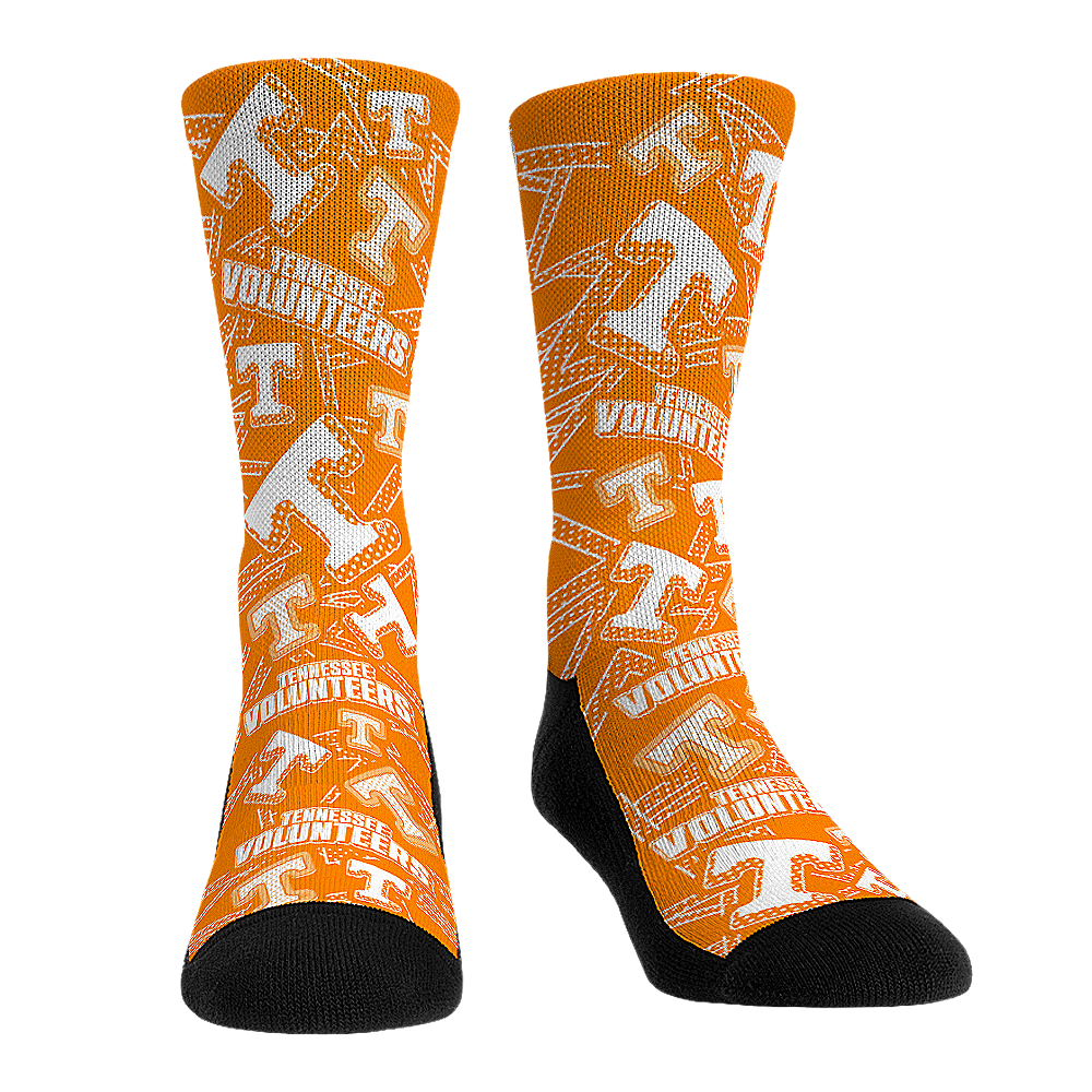Tennessee Volunteers - Microdot All-Over Crew Socks