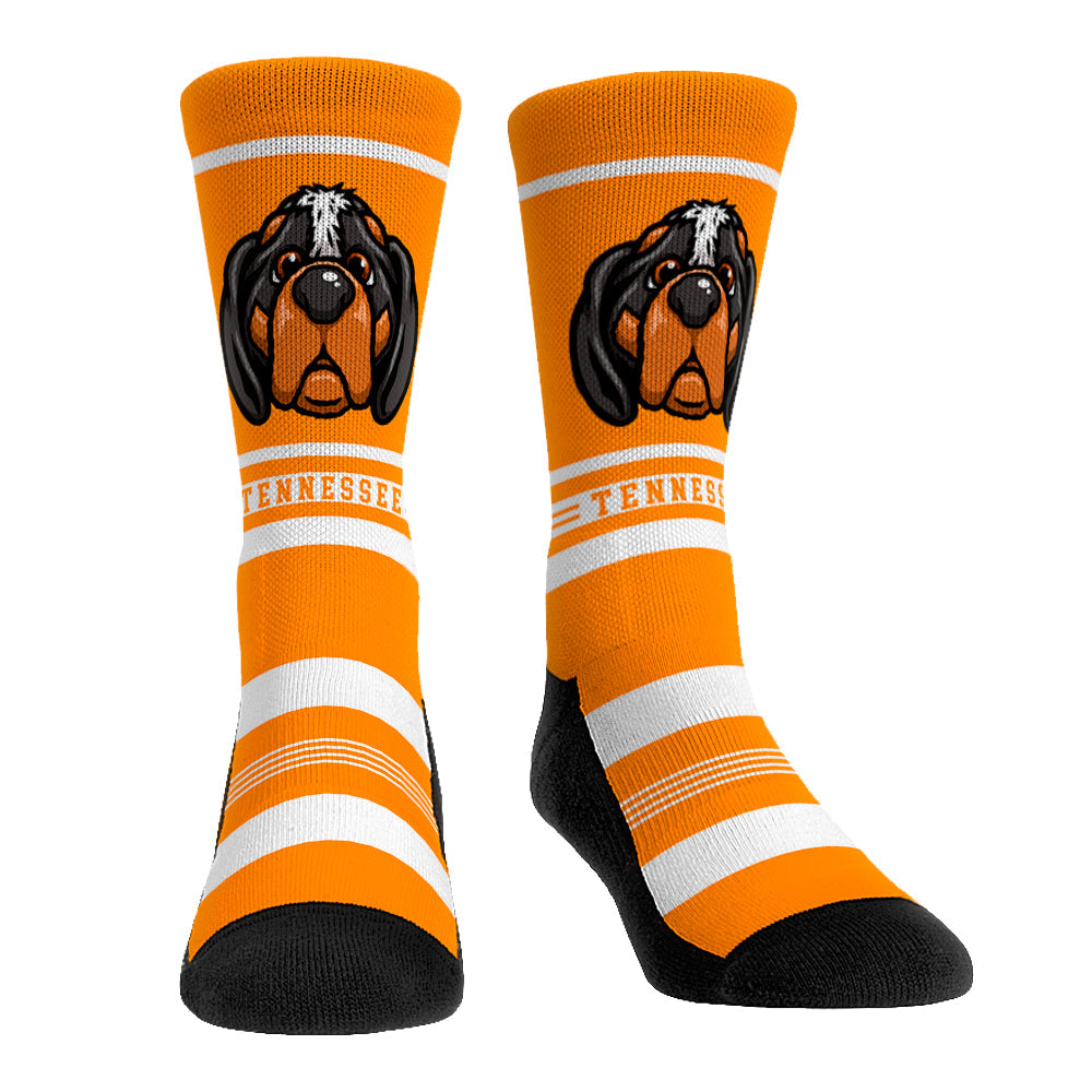 Tennessee Volunteers - Game Face Mascot Crew Socks