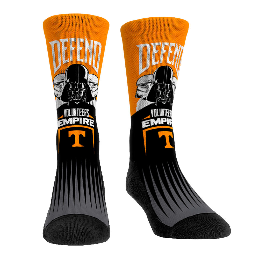 Tennessee Volunteers - Star Wars - Defend the Empire Crew Socks