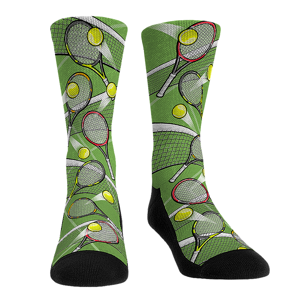 Tennis - All-Over (Grass) Crew Socks