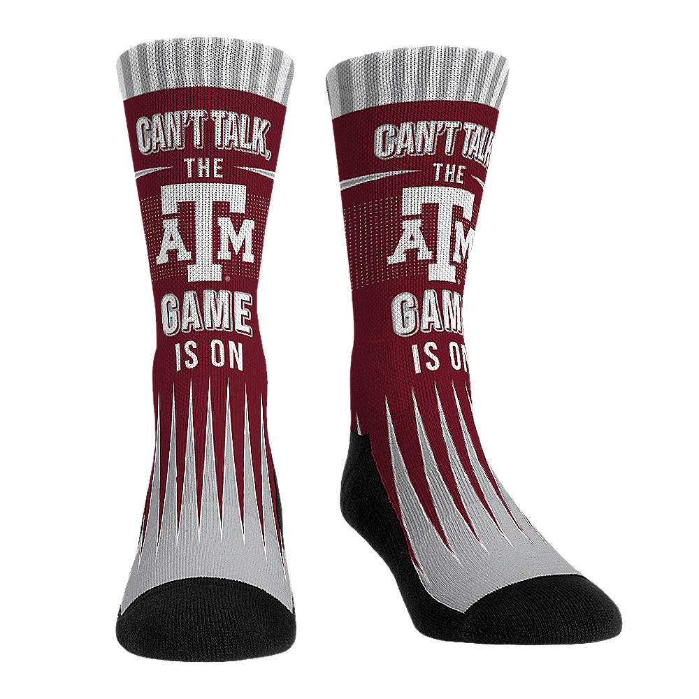 Texas A&M Aggies - Can't Talk Crew Socks
