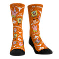 Texas Longhorns - SpongeBob SquarePants Characters All-Over Crew Socks