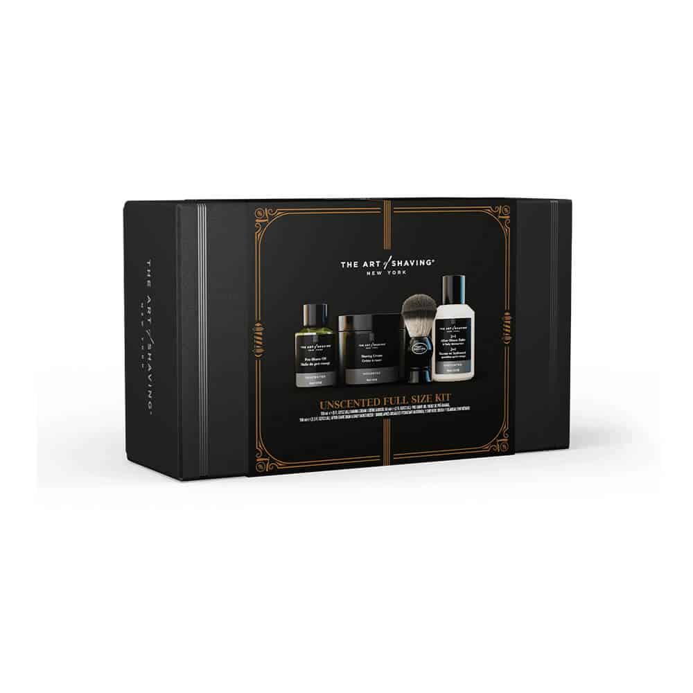 Unscented Full Size Kit with Shaving Brush