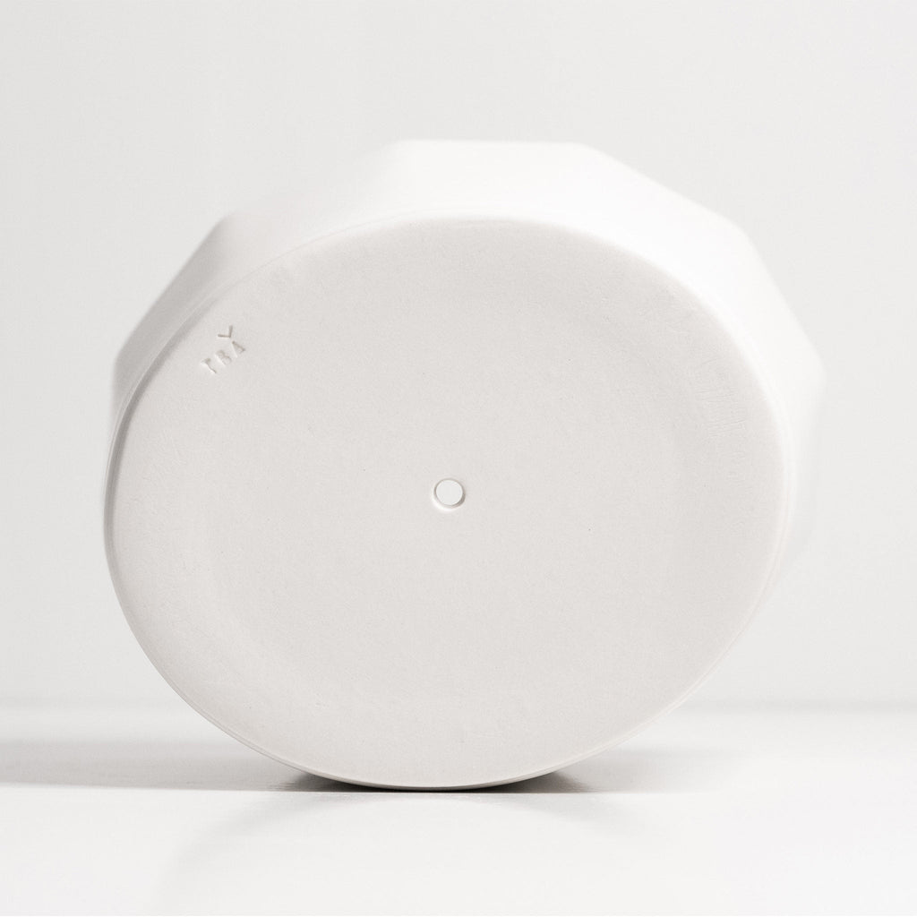 Geometric Oval Handmade Porcelain Planter