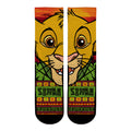 The Lion King - Simba - Split Face Crew Socks