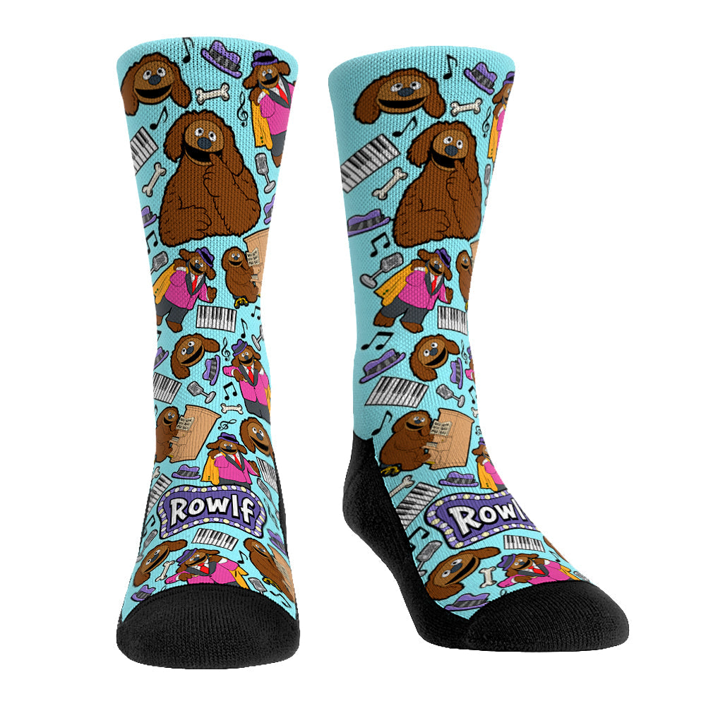 Rowlf the Dog - All-Over Crew Socks
